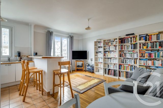Appartement F2 à vendre - 2 pièces - 46.58 m2 - PARIS - 75015 - ILE-DE-FRANCE - Century 21 Vaugirard Convention