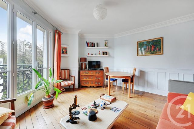 Appartement F3 à vendre - 3 pièces - 61.03 m2 - PARIS - 75015 - ILE-DE-FRANCE - Century 21 Vaugirard Convention