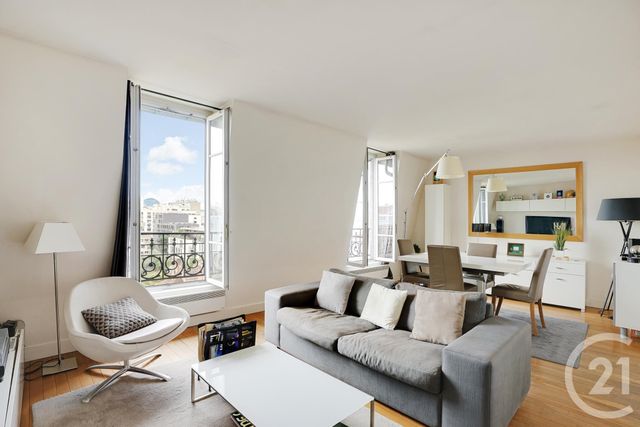appartement à vendre - 3 pièces - 49.0 m2 - PARIS - 75015 - ILE-DE-FRANCE - Century 21 Vaugirard Convention