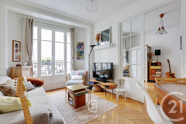 Appartement F3 à vendre - 3 pièces - 53.5 m2 - PARIS - 75015 - ILE-DE-FRANCE - Century 21 Vaugirard Convention