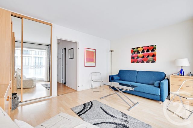 Appartement F1 à vendre - 1 pièce - 27.4 m2 - PARIS - 75015 - ILE-DE-FRANCE - Century 21 Vaugirard Convention