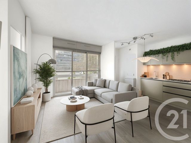 Appartement F2 à vendre - 2 pièces - 41.79 m2 - PARIS - 75015 - ILE-DE-FRANCE - Century 21 Vaugirard Convention