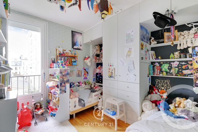 Appartement F3 à vendre - 3 pièces - 63.49 m2 - PARIS - 75015 - ILE-DE-FRANCE - Century 21 Vaugirard Convention