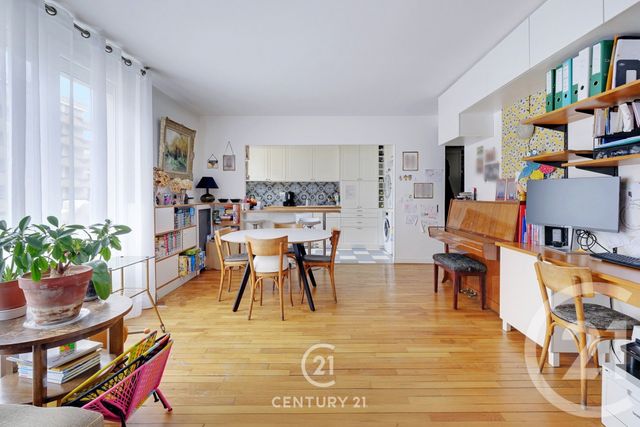Appartement F3 à vendre - 3 pièces - 63.49 m2 - PARIS - 75015 - ILE-DE-FRANCE - Century 21 Vaugirard Convention