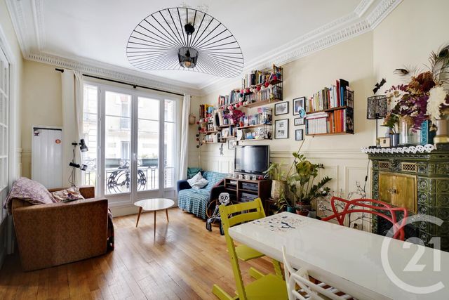 Appartement F3 à vendre - 3 pièces - 67.29 m2 - PARIS - 75015 - ILE-DE-FRANCE - Century 21 Vaugirard Convention
