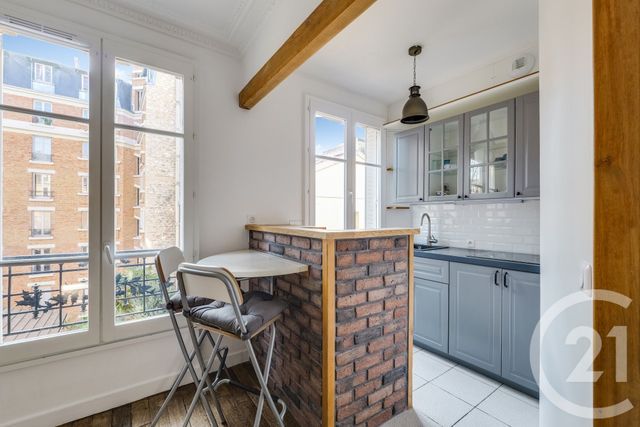 Appartement F2 à vendre - 2 pièces - 35.2 m2 - PARIS - 75015 - ILE-DE-FRANCE - Century 21 Vaugirard Convention