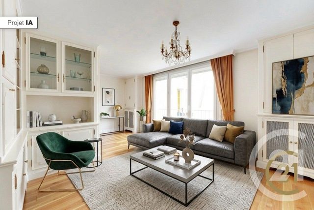 Appartement F3 à vendre - 3 pièces - 63.0 m2 - PARIS - 75015 - ILE-DE-FRANCE - Century 21 Vaugirard Convention
