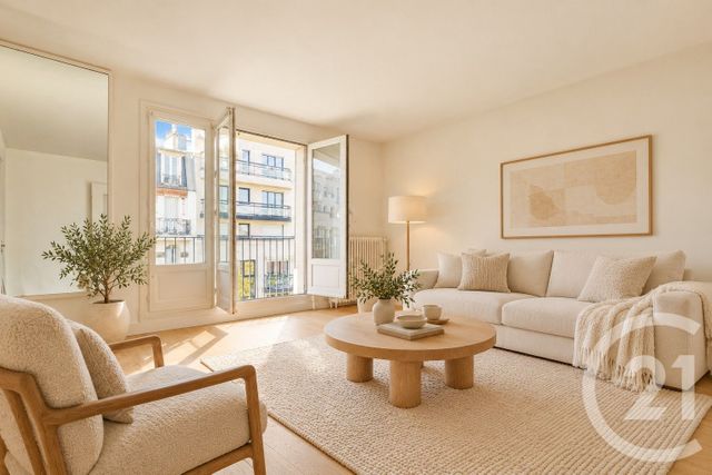 Appartement F3 à vendre - 3 pièces - 65.06 m2 - PARIS - 75015 - ILE-DE-FRANCE - Century 21 Vaugirard Convention