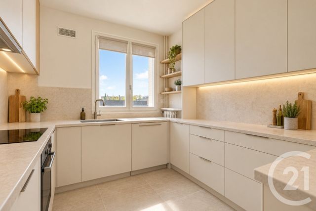 Appartement F3 à vendre - 3 pièces - 65.06 m2 - PARIS - 75015 - ILE-DE-FRANCE - Century 21 Vaugirard Convention