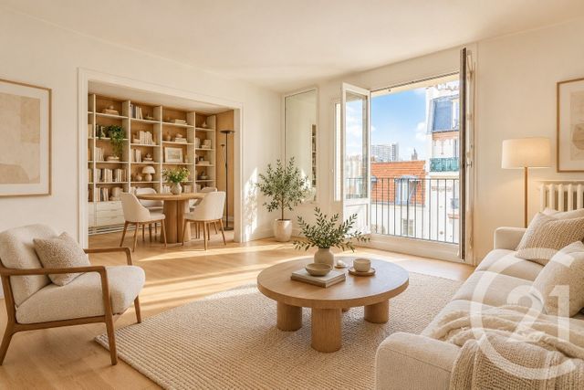 Appartement F3 à vendre PARIS