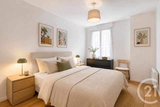 Appartement F2 à vendre - 2 pièces - 40.03 m2 - PARIS - 75018 - ILE-DE-FRANCE - Century 21 Vaugirard Convention