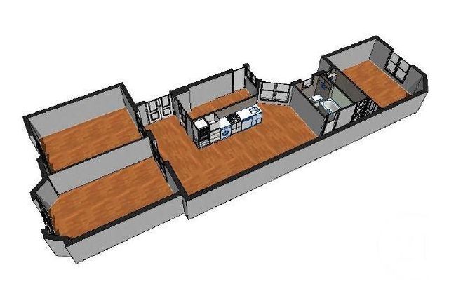 Appartement F4 à vendre - 4 pièces - 97.26 m2 - PARIS - 75015 - ILE-DE-FRANCE - Century 21 Vaugirard Convention