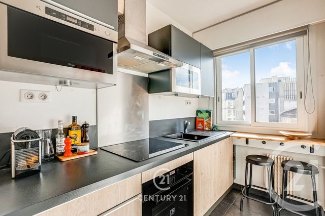 Appartement T2 à vendre - 2 pièces - 50.84 m2 - PARIS - 75015 - ILE-DE-FRANCE - Century 21 Vaugirard Convention