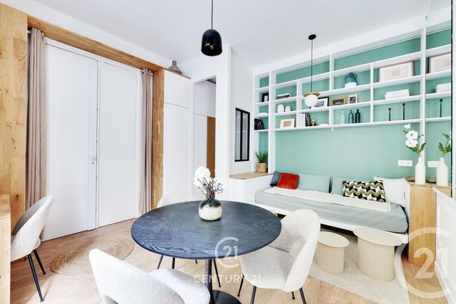 Appartement F1 à vendre - 1 pièce - 24.55 m2 - PARIS - 75015 - ILE-DE-FRANCE - Century 21 Vaugirard Convention