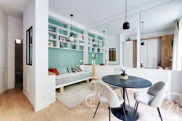 Appartement F1 à vendre - 1 pièce - 24.55 m2 - PARIS - 75015 - ILE-DE-FRANCE - Century 21 Vaugirard Convention