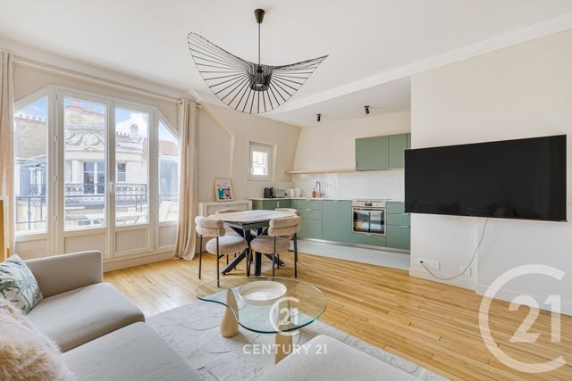 Appartement T2 à vendre - 2 pièces - 51.37 m2 - PARIS - 75015 - ILE-DE-FRANCE - Century 21 Vaugirard Convention