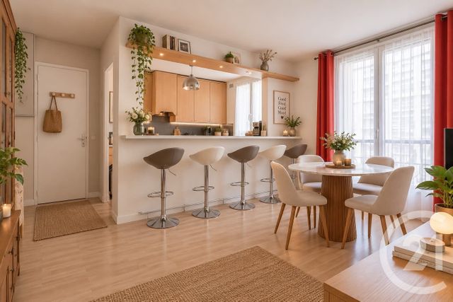 Appartement F4 à vendre - 4 pièces - 68.31 m2 - PARIS - 75015 - ILE-DE-FRANCE - Century 21 Vaugirard Convention