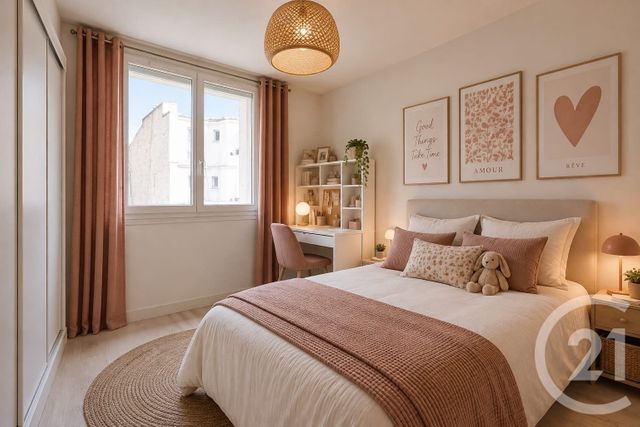Appartement F4 à vendre - 4 pièces - 68.31 m2 - PARIS - 75015 - ILE-DE-FRANCE - Century 21 Vaugirard Convention